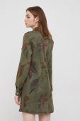 Сукня Desigual колір зелений mini пряма