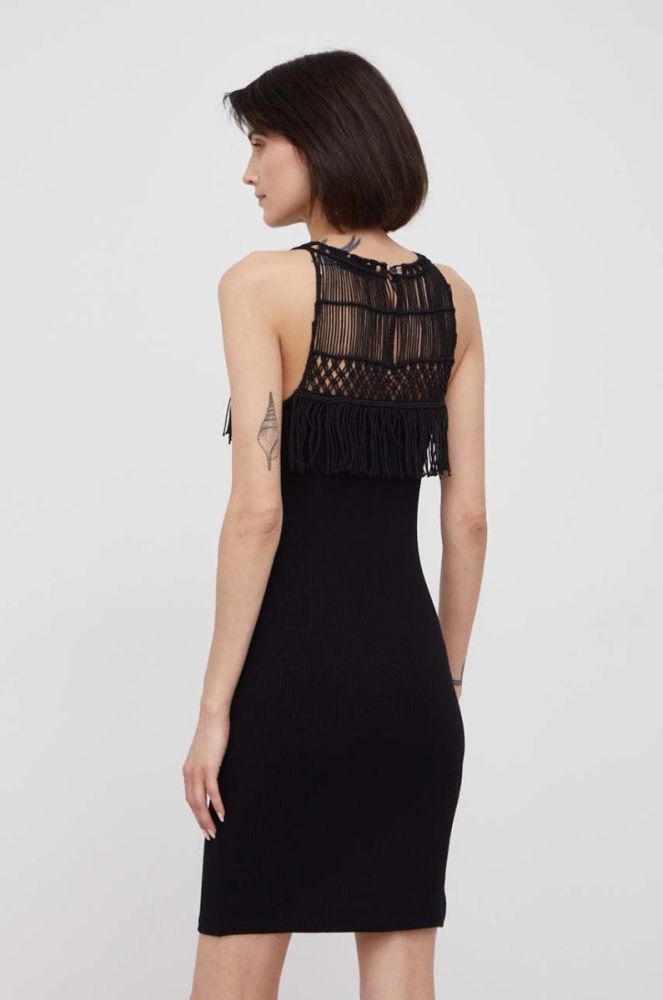 Сукня Desigual колір чорний mini облягаюча (2346904) фото 3