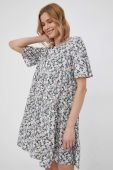 Бавовняна сукня Vero Moda колір зелений mini розкльошена (2286329)