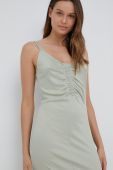 Сукня Vero Moda колір зелений midi облягаюча (2432680)