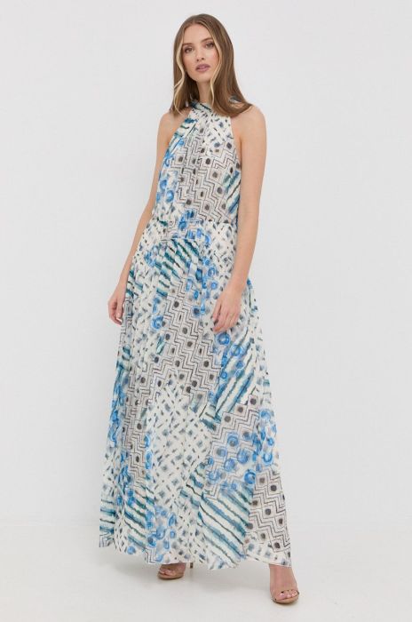 Сукня Marciano Guess maxi розкльошена колір блакитний (2223570)