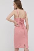 Сукня Guess колір рожевий mini облягаюча (2089719)