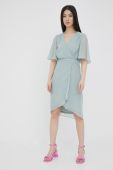 Сукня Vila колір зелений mini пряма