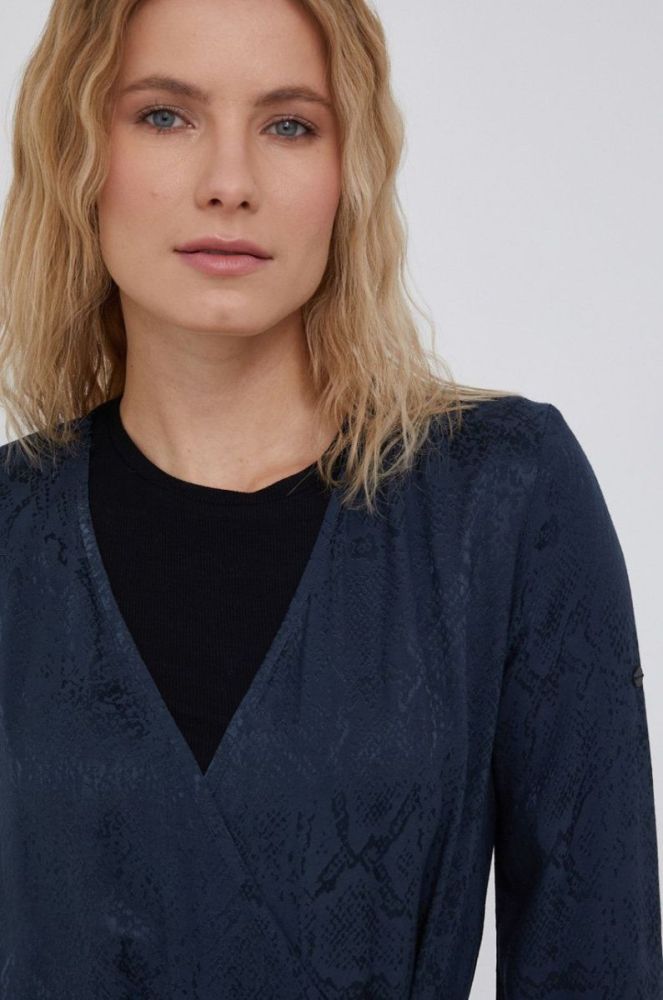 Сукня Superdry колір синій mini розкльошена (2123297) фото 4