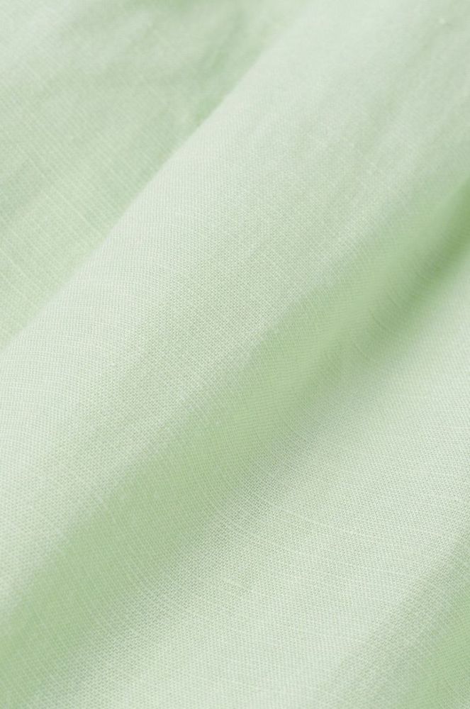 Льняна сукня Ivy Oak колір зелений mini розкльошена фото 6