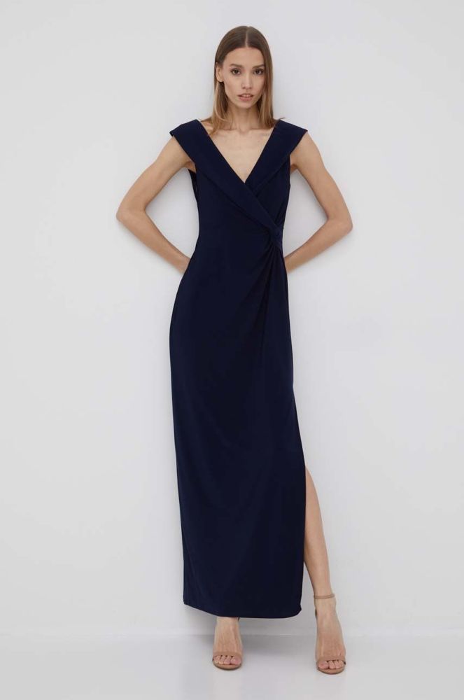 Сукня Lauren Ralph Lauren колір синій maxi пряма (2174805)