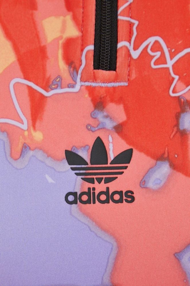 Сукня adidas Originals HC4598 колір фіолетовий mini облягаюча фото 5