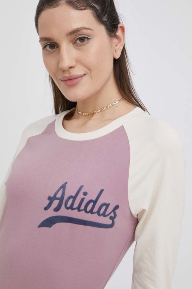 Сукня adidas Originals HD9786 колір рожевий mini пряма HD9786-MAGM/WHI фото 4