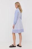 Сукня The Kooples mini розкльошена колір блакитний