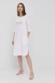 Сукня Max Mara Leisure колір білий mini oversize