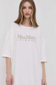Сукня Max Mara Leisure колір білий mini oversize
