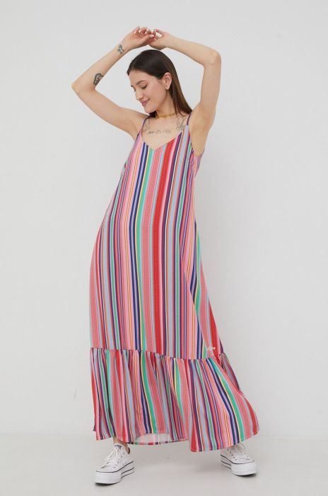 Сукня Femi Stories maxi oversize колір барвистий