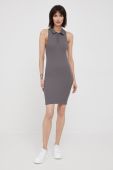 Сукня Dr. Denim колір сірий mini облягаюча