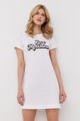 Бавовняна сукня Love Moschino колір білий mini пряма (2289838)