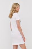 Бавовняна сукня Love Moschino колір білий mini пряма (2289838)