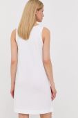 Бавовняна сукня Love Moschino колір білий mini пряма (2293123)