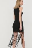 Сукня Pinko колір чорний mini облягаюча (2342849)