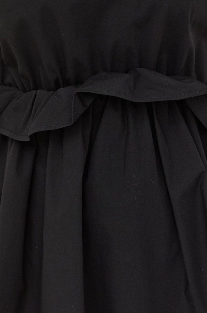 Сукня Red Valentino колір чорний midi розкльошена (2277693) фото 6