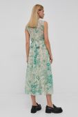 Сукня Red Valentino maxi розкльошена колір барвистий