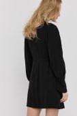 Сукня Victoria Beckham колір чорний mini розкльошена (2089758)
