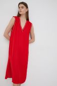 Сукня Pepe Jeans Matilda колір червоний midi пряма