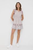 Сукня Pepe Jeans Mercer колір рожевий mini розкльошена
