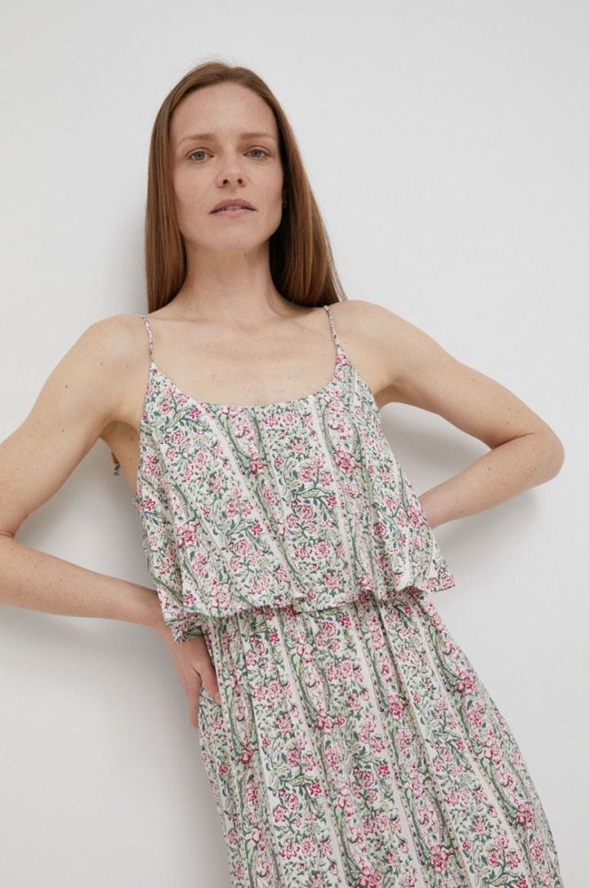 Сукня Pepe Jeans Martine maxi пряма колір барвистий фото 2