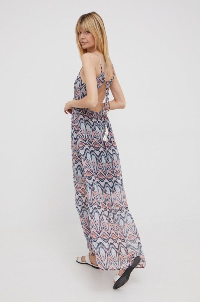 Сукня Pepe Jeans Martinica maxi розкльошена колір барвистий фото 3