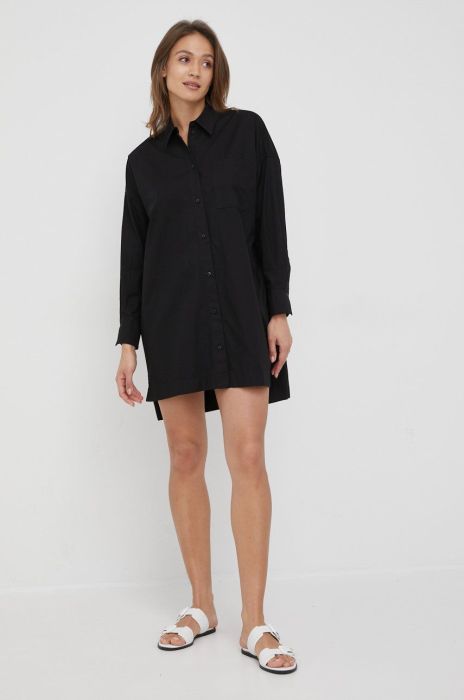 Сукня Drykorn колір чорний mini oversize (2302127) Сукня Drykorn колір чорний mini oversize (2302127)