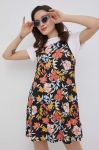 Сукня Roxy колір чорний mini розкльошена