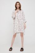 Сукня Sisley колір бежевий mini oversize