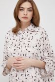 Сукня Sisley колір бежевий mini oversize