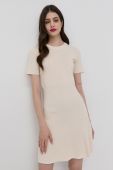 Сукня Morgan колір бежевий mini розкльошена (2047615)