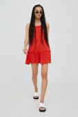 Сукня Superdry колір помаранчевий mini розкльошена (2366484)