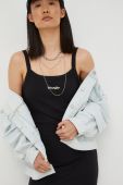 Сукня Wrangler колір чорний mini облягаюча