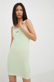Сукня Wrangler колір зелений mini облягаюча