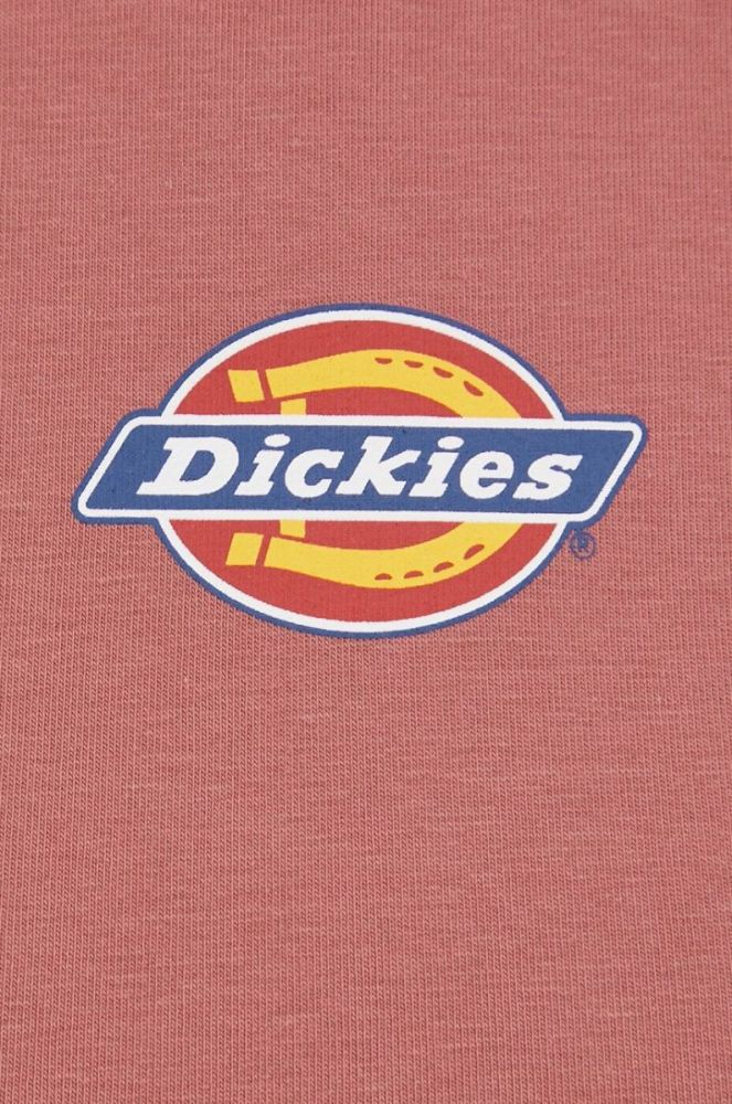 Сукня Dickies колір рожевий mini облягаюча фото 5