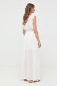 Бавовняна сукня Morgan колір білий maxi пряма
