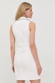 Сукня Morgan колір білий mini облягаюча (2437327)