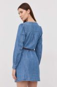 Джинсова сукня MICHAEL Michael Kors mini пряма колір блакитний