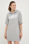 Сукня Dkny колір сірий mini пряма (2465846)