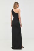 Сукня Morgan колір чорний maxi облягаюча (2475526)