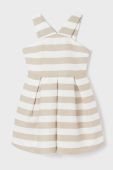 Дитяча сукня Mayoral колір бежевий mini розкльошена (2136886)