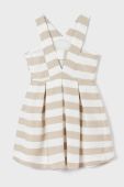 Дитяча сукня Mayoral колір бежевий mini розкльошена (2136886)
