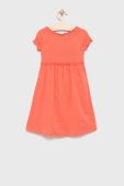 Дитяча сукня United Colors of Benetton колір рожевий midi розкльошена (2412399)