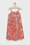 Дитяча сукня United Colors of Benetton колір червоний midi розкльошена (2360185)