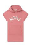 Дитяча бавовняна сукня Michael Kors колір рожевий mini пряма (2190310)