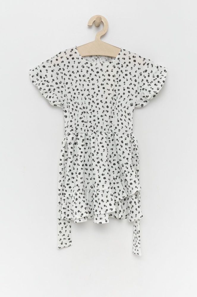 Дитяча сукня Birba&Trybeyond колір білий mini розкльошена (2203645)