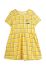 Дитяча бавовняна сукня Mini Rodini колір жовтий mini розкльошена (2233361)