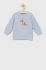 Дитяча бавовняна кофта United Colors of Benetton з принтом колір блакитний (2028265)